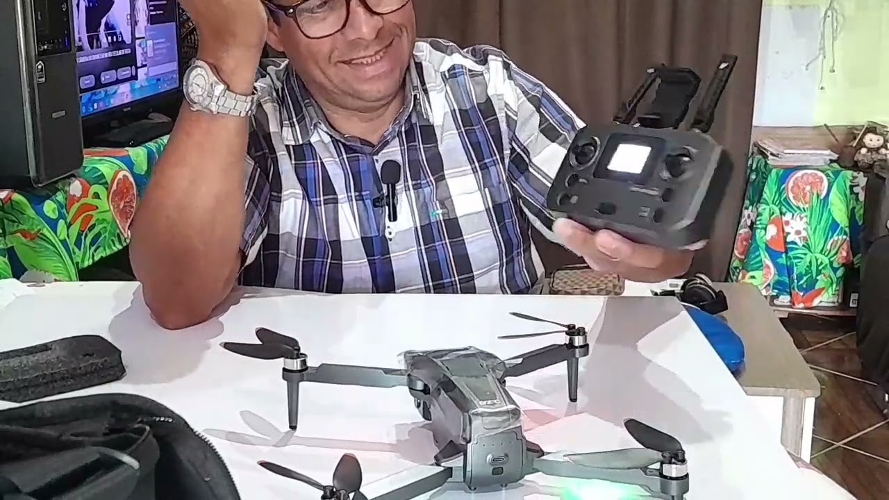 Unboxing da compra de meu primeiro deone l600 pro para aprendizado em pilotagem