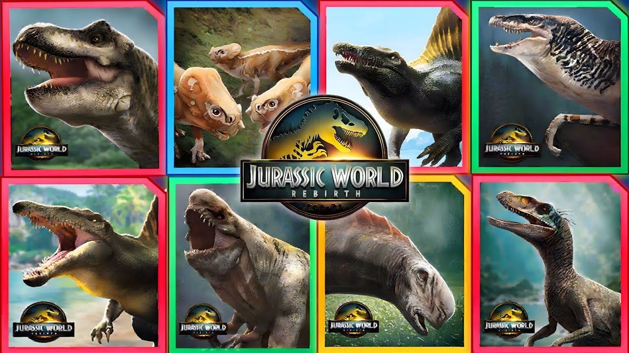 JURASSIC WORLD REBIRTH All CREATURES || Jurassic World Alive || v3.18
