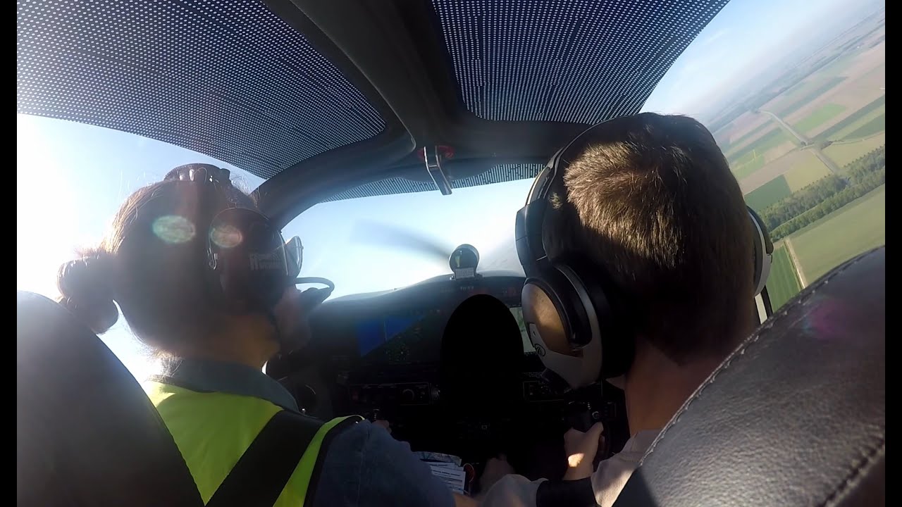 PPL Student's First Time Flying the Tecnam, P-Mentor at Lelystad (EHLE) Cockpit View