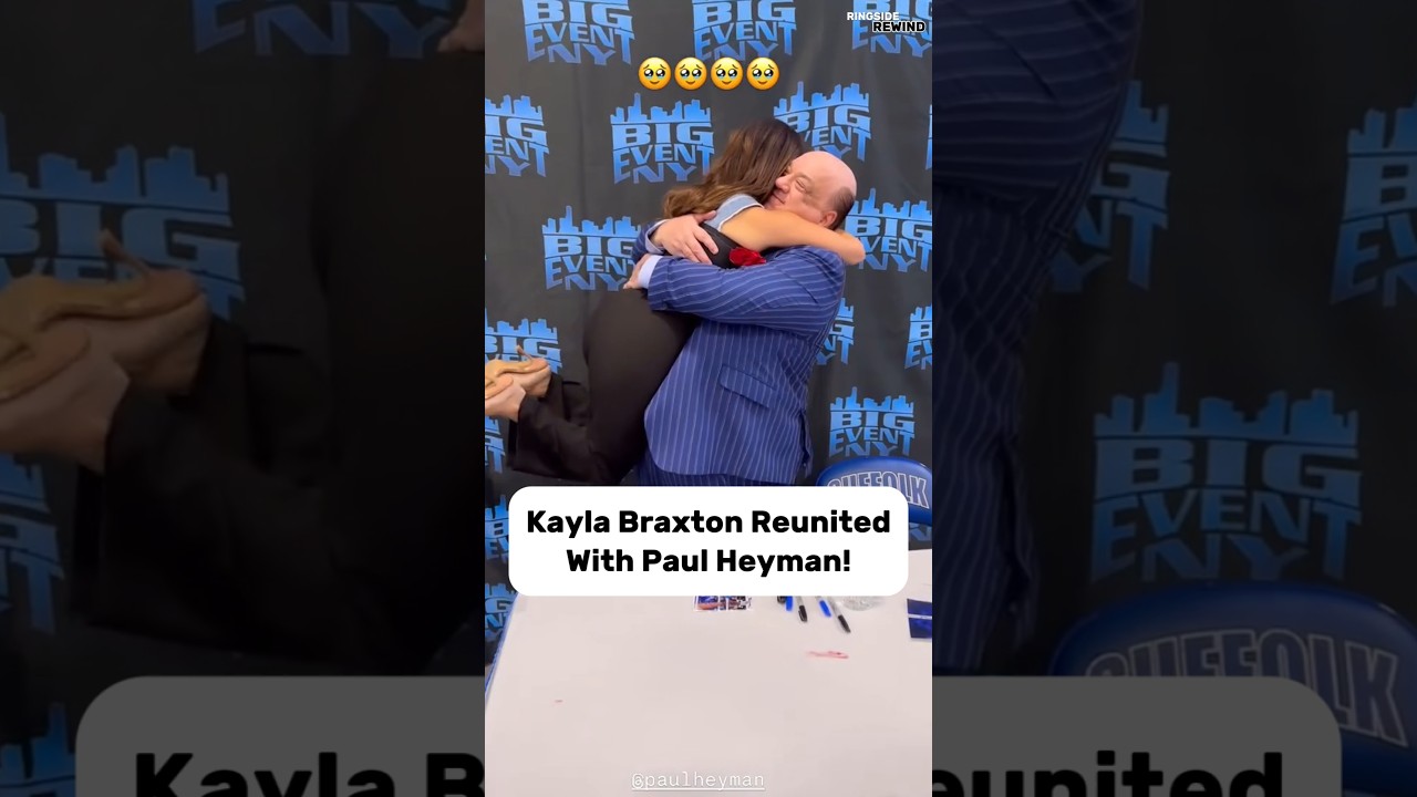 Kayla Braxton Reunited With Paul Heyman!