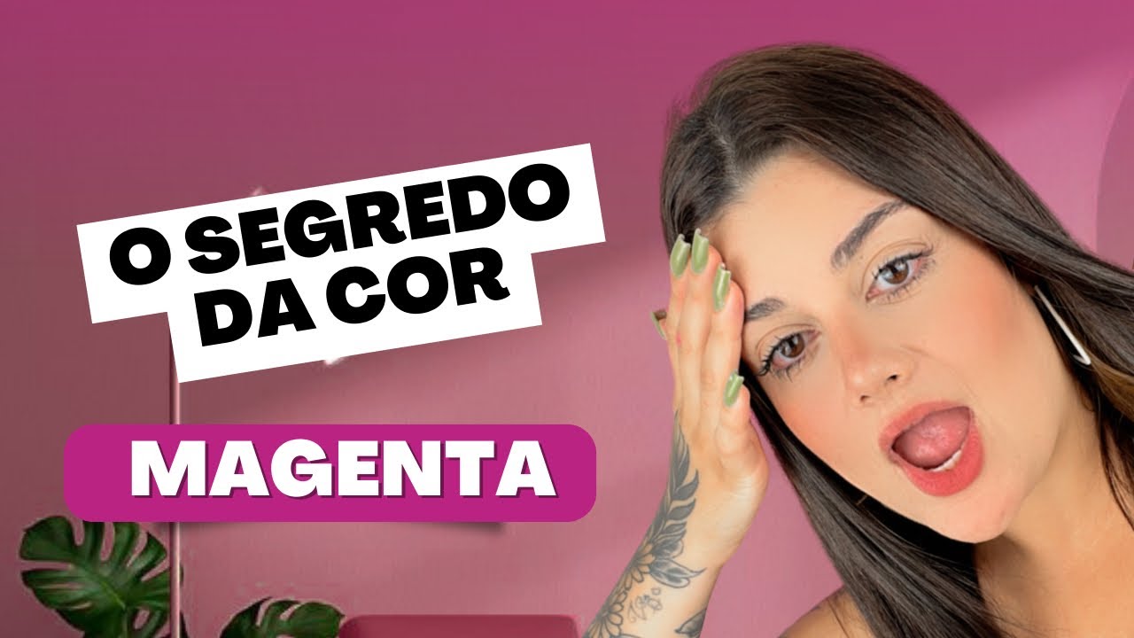 FAÇA EM CASA A COR MAGENTA