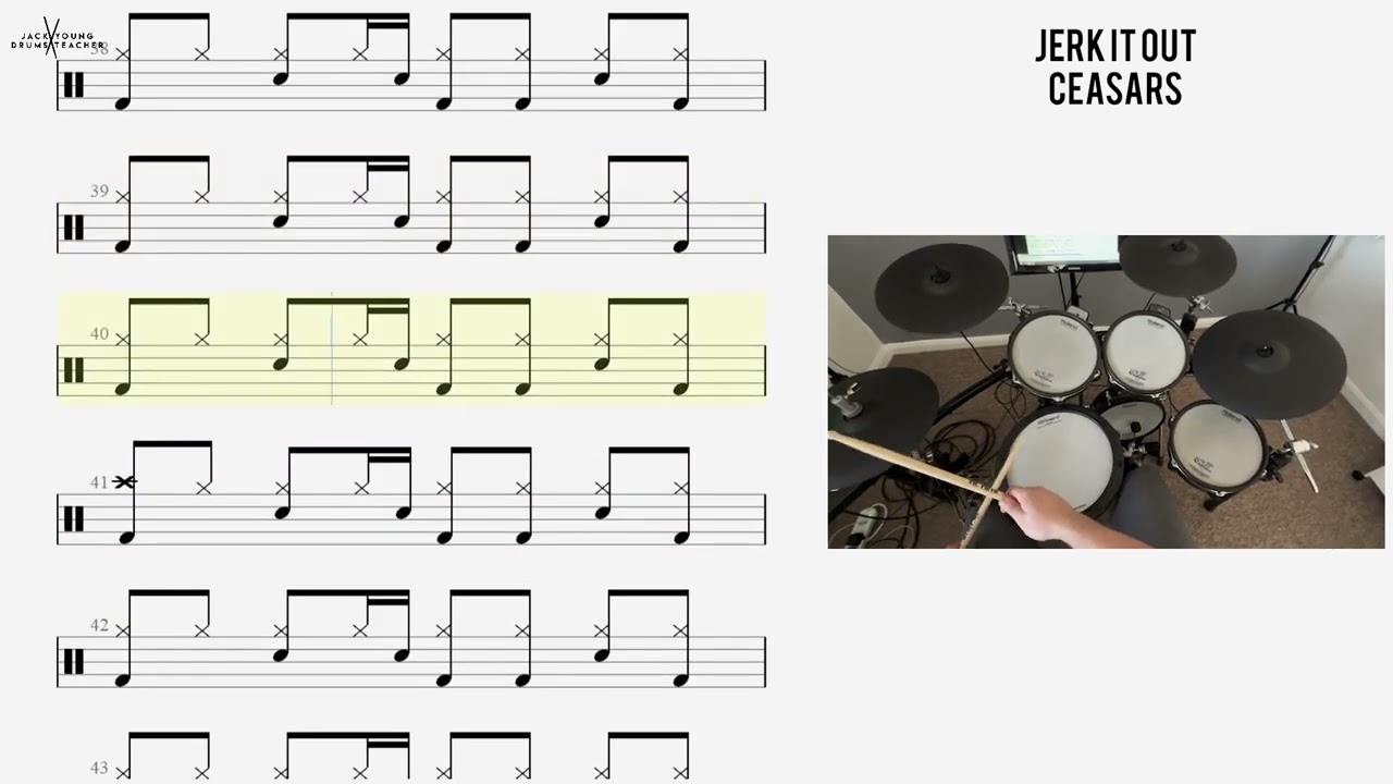 How to Play 🥁   Jerk It Out   Ceasars