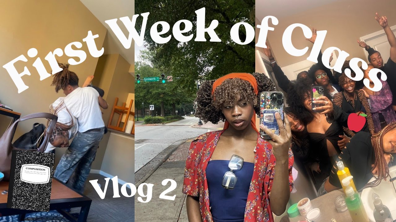 First Week of Class | Tyra Jae Vlog #2