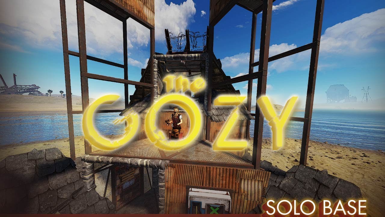THE COZY - SOLO BASE RUST (2023) - BUILDING GUIDE