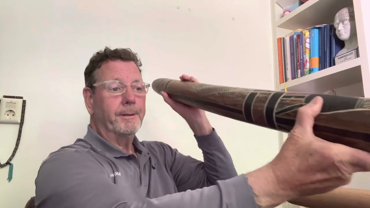 Makkelijk didgeridoo spelen part 1. #didgeridoo #didgeridoomusic #yidaki #didgeles #aboriginal