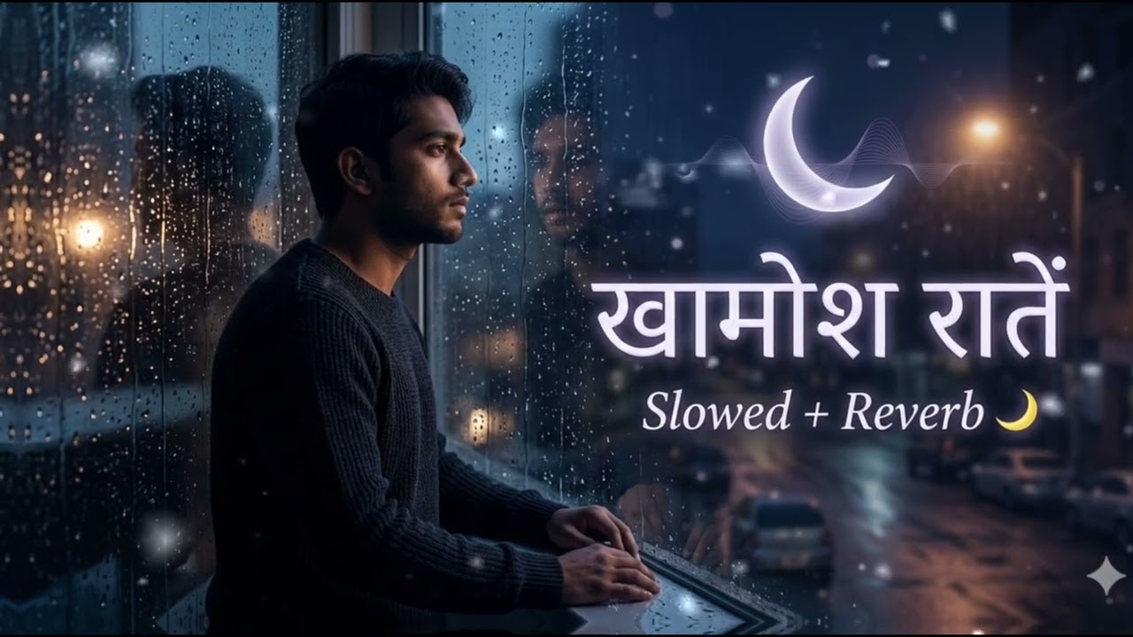 Khamosh Raatein 🌙 | Slowed + Reverb | 2AM Sad Lofi Vibes 💔