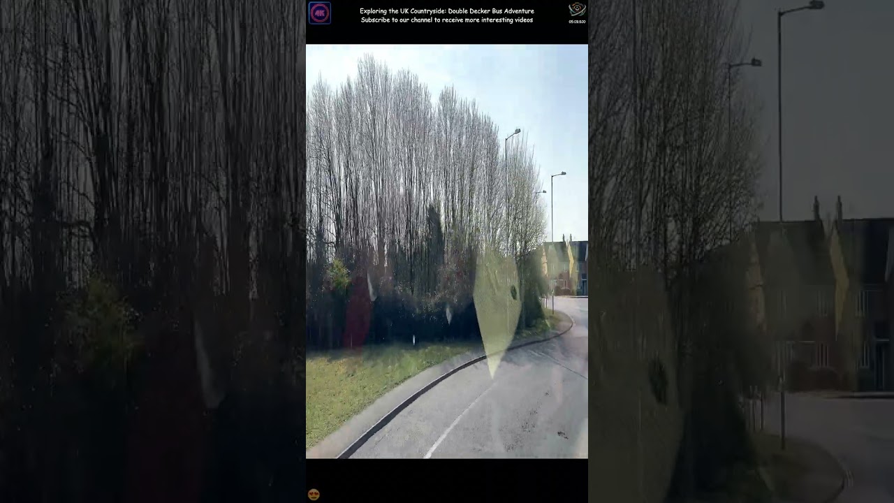 Exploring the UK Countryside: Double Decker Bus Adventure 🚍🌳