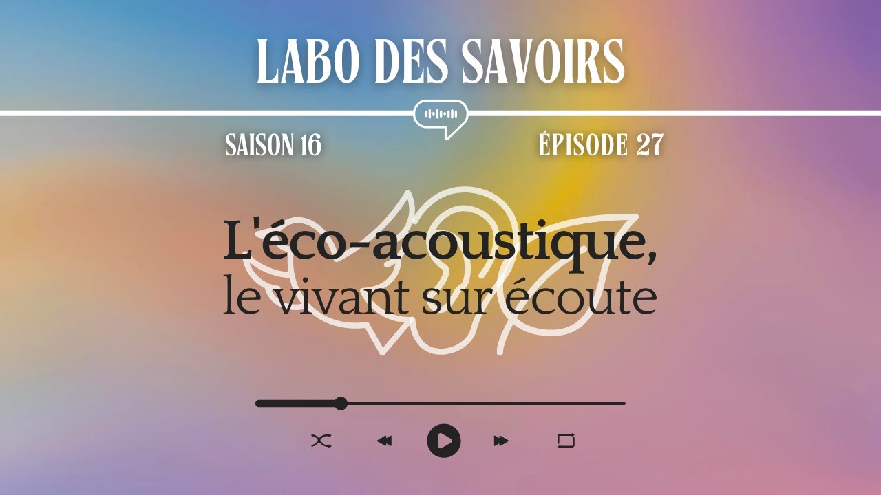 [PODCAST] L'éco-acoustique : le vivant sur écoute