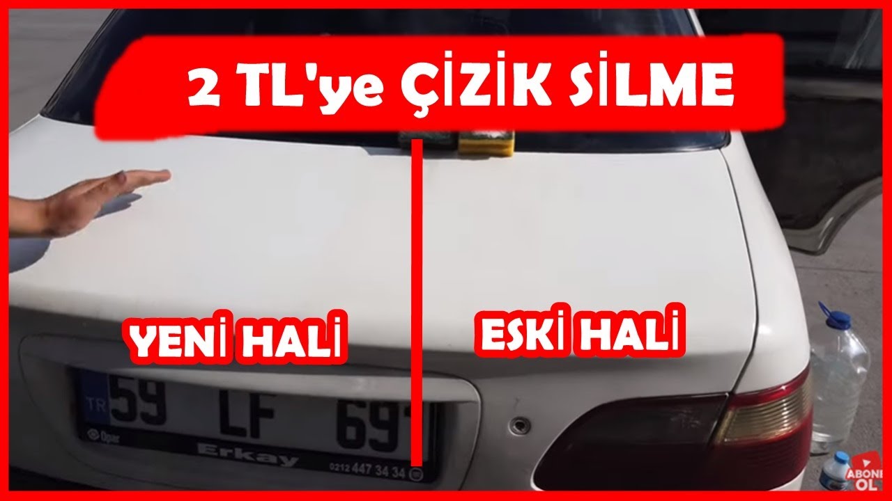 Fiat Albea'nın Çiziklerini Giderme & Boyama & Yenileme - EFSANE OLDU
