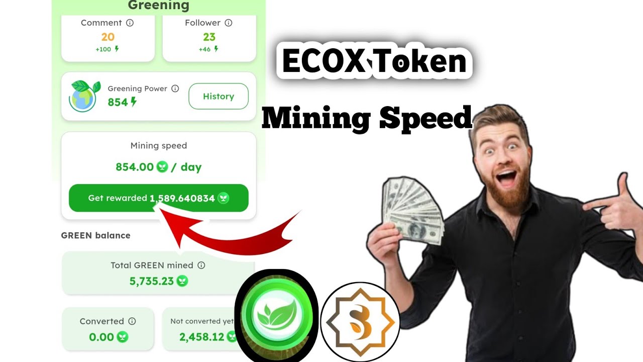 ECOX মাইনিং স্প্রিট কিভাবে বাড়াবেন //ECOX Token Speed Mining // Ecox New update Bangla //ECOX APP