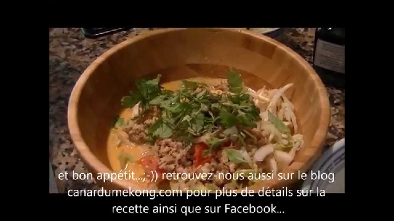 soupe khao poune