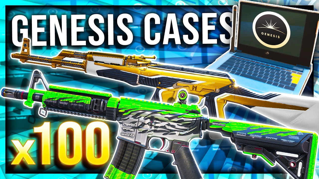 100x GENESIS CASE UNBOXING (EXTREME LUCK)