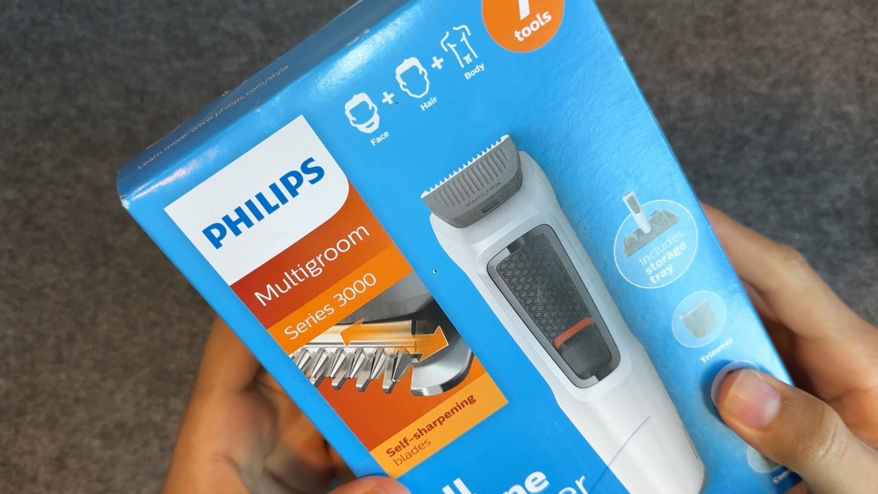 Aparador de Pelos Philips MultiGroom | Unboxing e Impressões + Testes