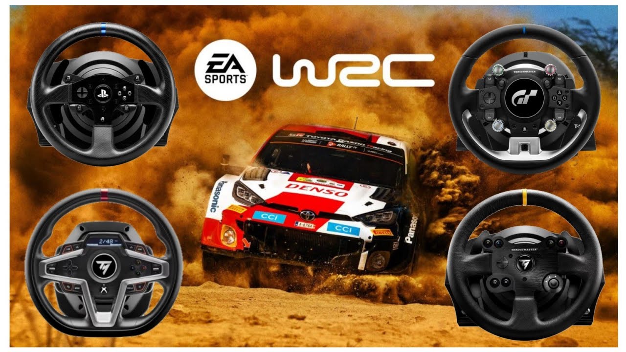 Régler son volant Thrustmaster sur EA SPORTS WRC (T-GT II, T300RS, T248, TX-PC...)