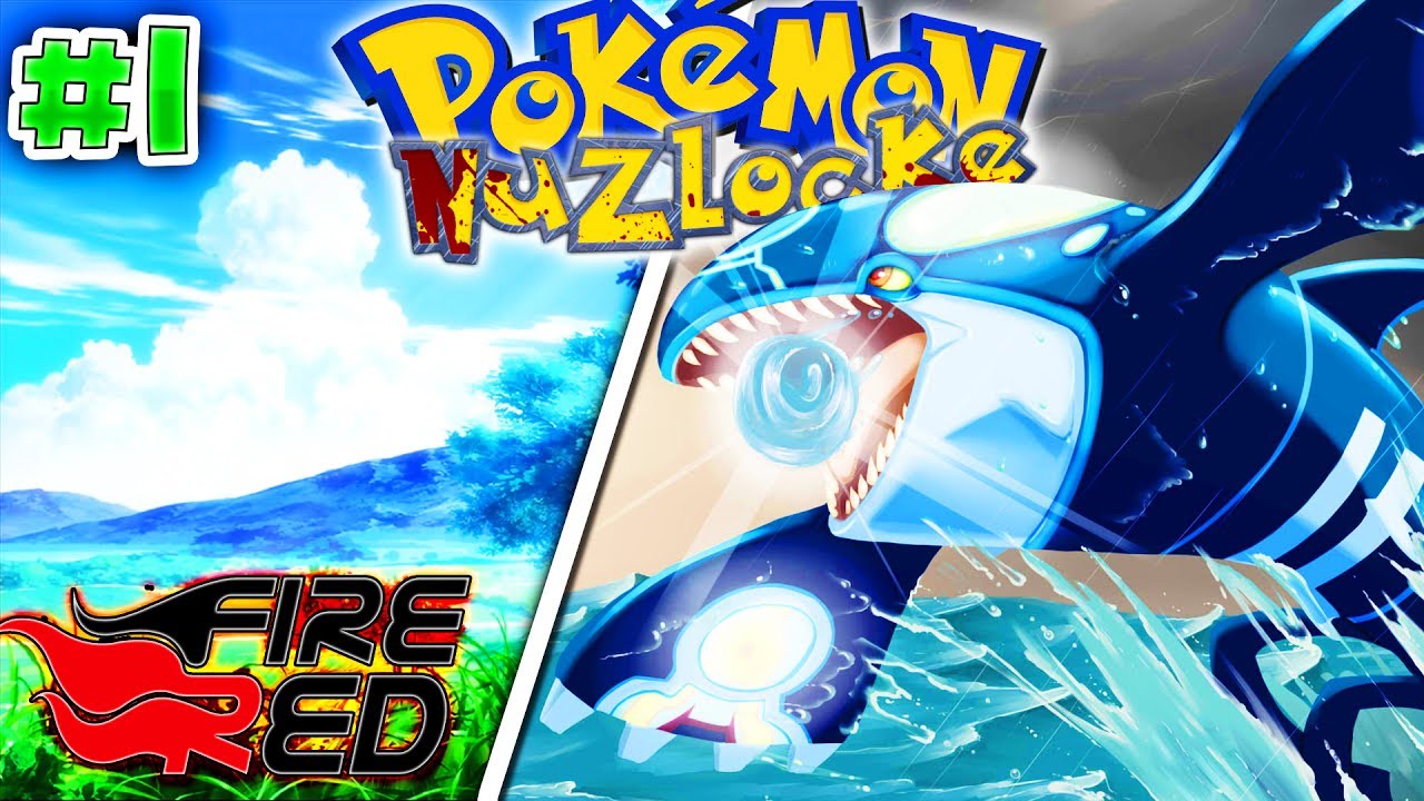 'OMG... KYOGRE IS MY STARTER!!' - Pokemon Fire Red Randomizer Nuzlocke Episode 1(Pokemon Nuzlocke 1)