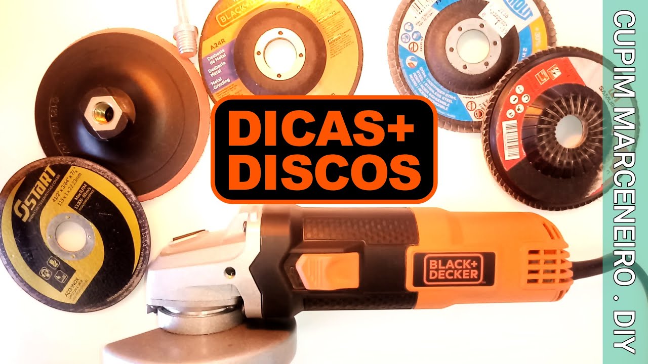 🛠️ DISCOS PARA ESMERILHADEIRA ANGULAR DE 4 POLEGADAS E MEIA (115 mm) ADAPTADOR P/ LIXA COM VELCRO.
