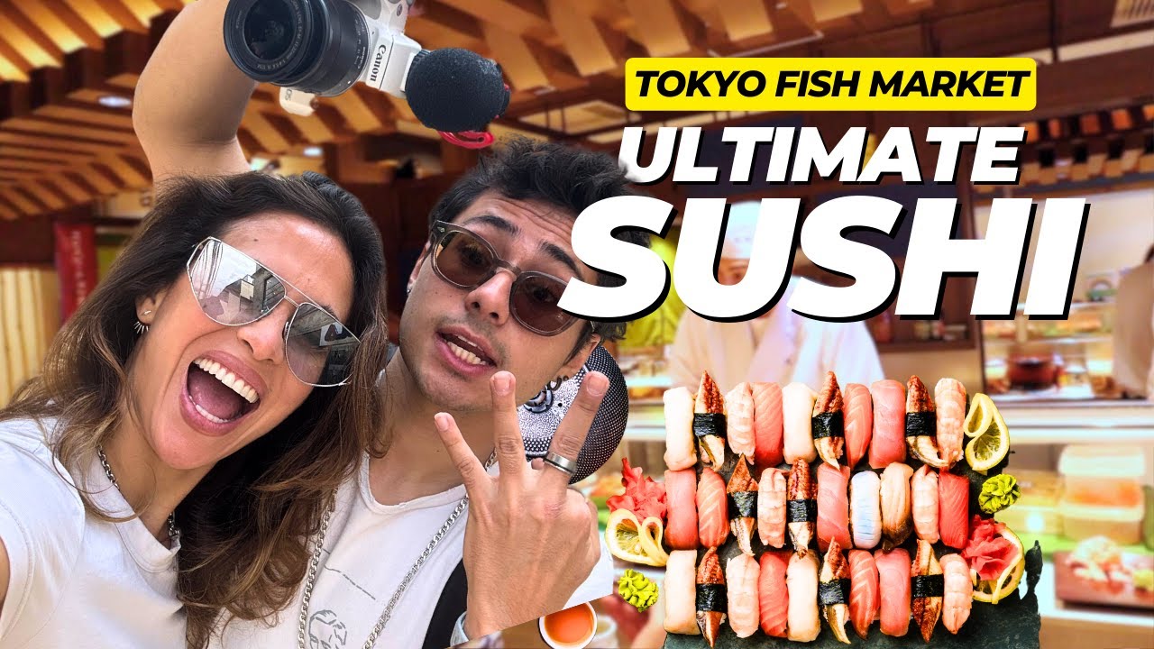 Ultimate Tokyo Fish Market Sushi!!- Sushi Daiwa - Toyosu Fish Market