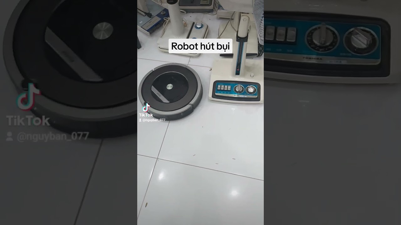 robot h&uacute;t bụi #donhatbai#robothutbui
