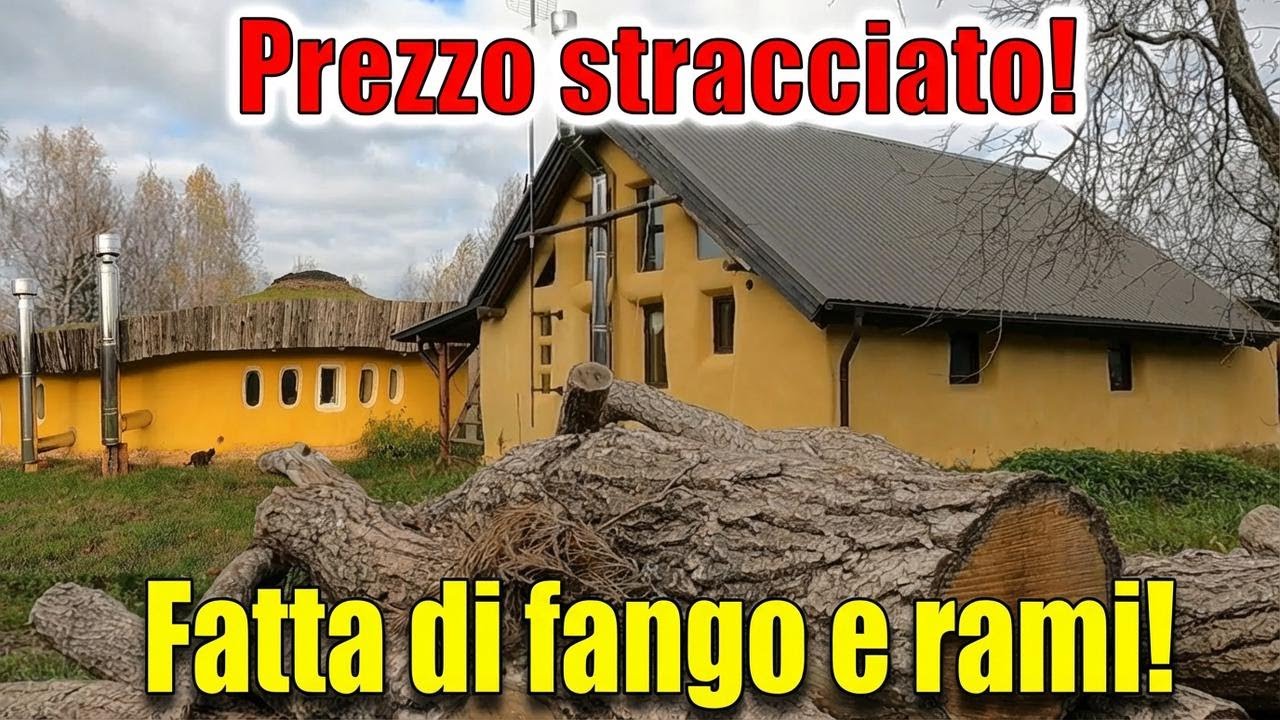 Case di fango e legno con ogni comfort! Come costruirle quasi gratis con materiali naturali