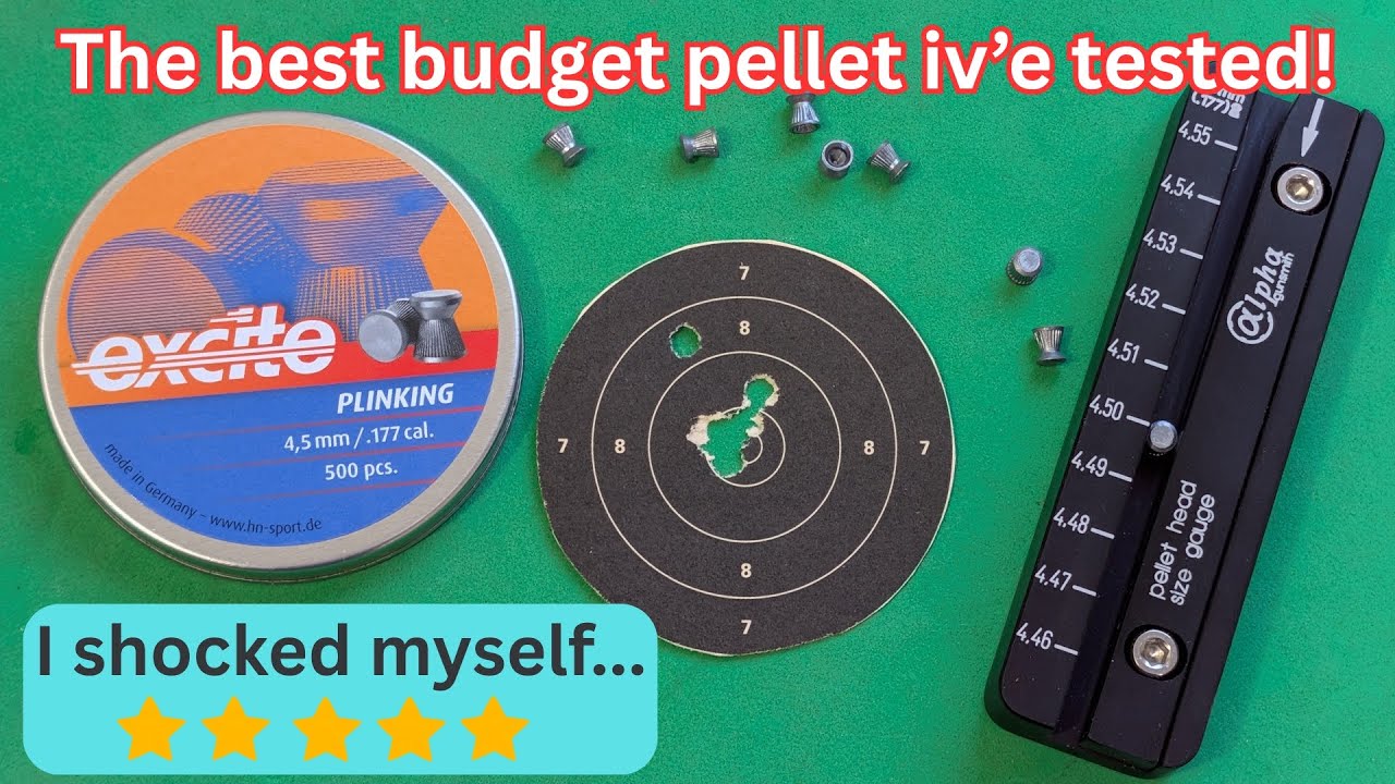 The most accurate budget pellet? Crazy performance and super cheap!