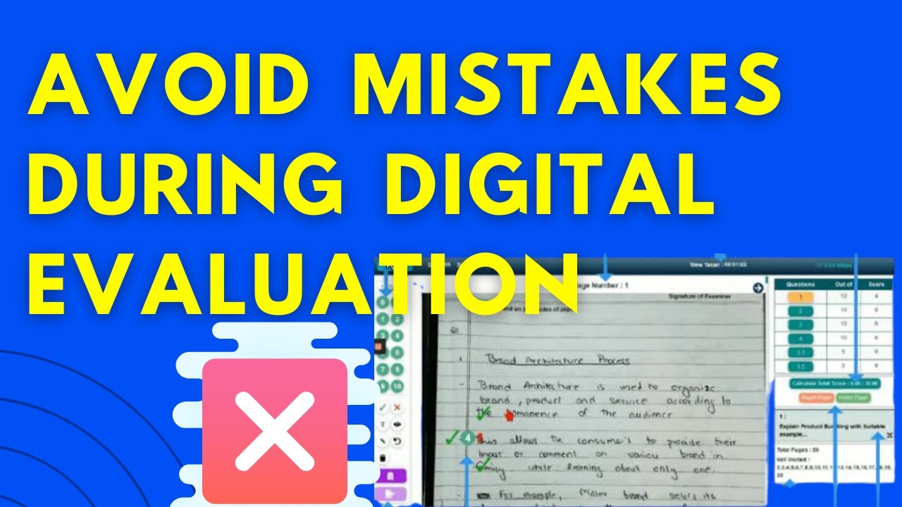 5 Mistakes to avoid while implementing Onscreen evaluation for answer sheet checking