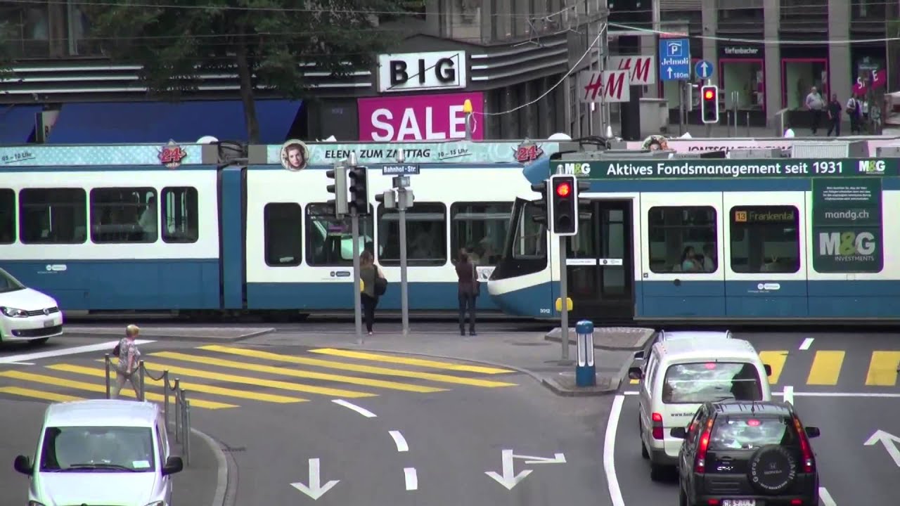Zurich's Policies Favor People & Transit, Not Cars