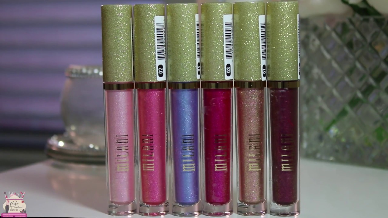 Milani Cosmetics Hypnotic Lights Lip Toppers – Review, Photos, Video & Swatches