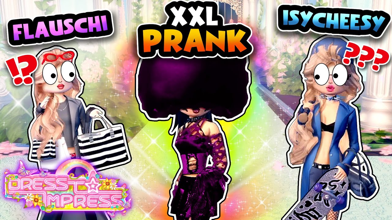 Ich habe die PRANKSISTERS bei Dress to impress GEPRANKT! @IsyCheesy @flauschiyt