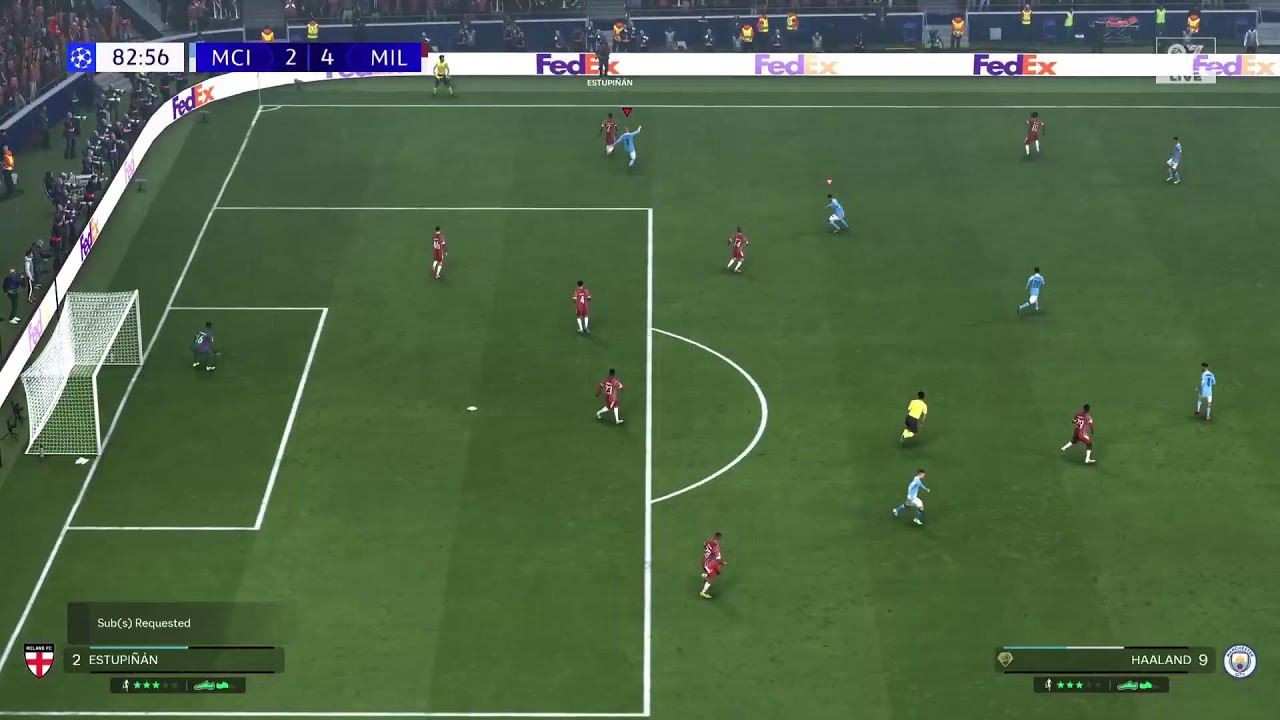 Manchester city vs Ac milan xxx legendary