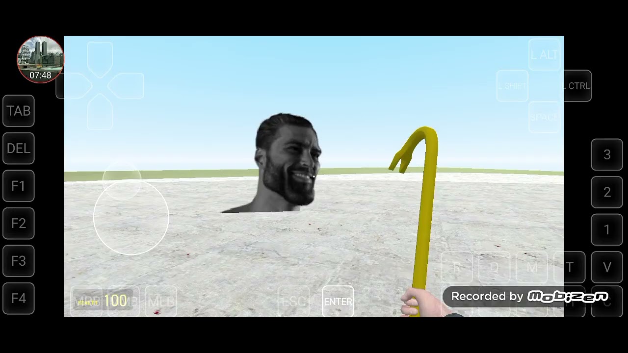 Jugando a Garry's mod 