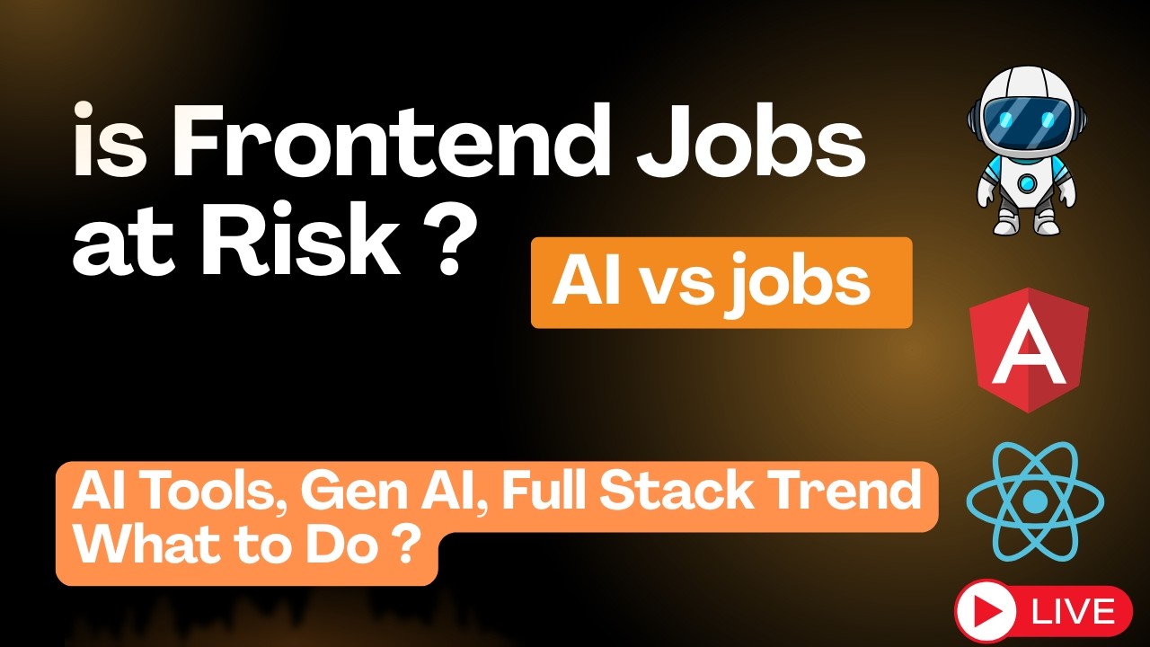 Why Are Frontend Developer Jobs Decreasing? 🤯 | AI Impact & Market Reality