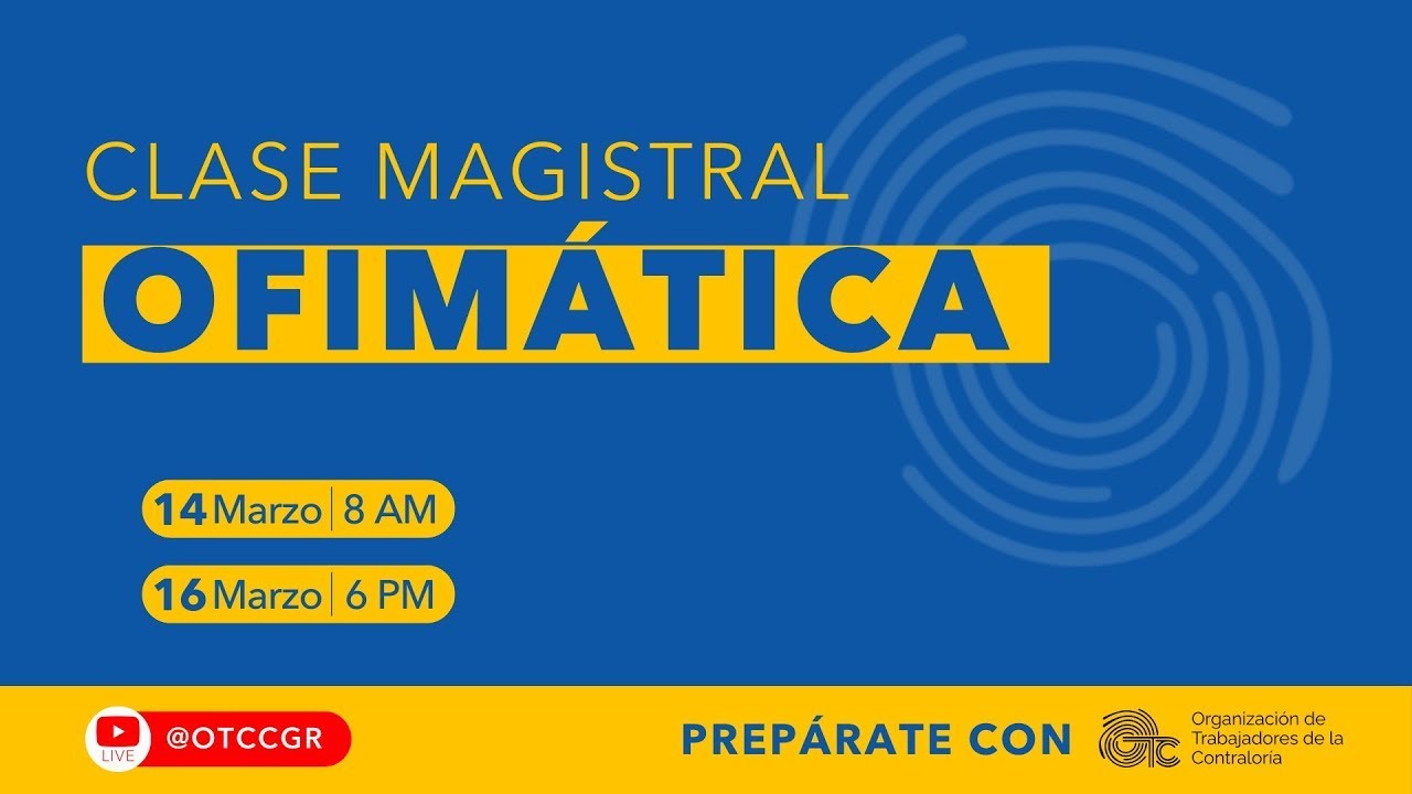 Clase de Ofimática