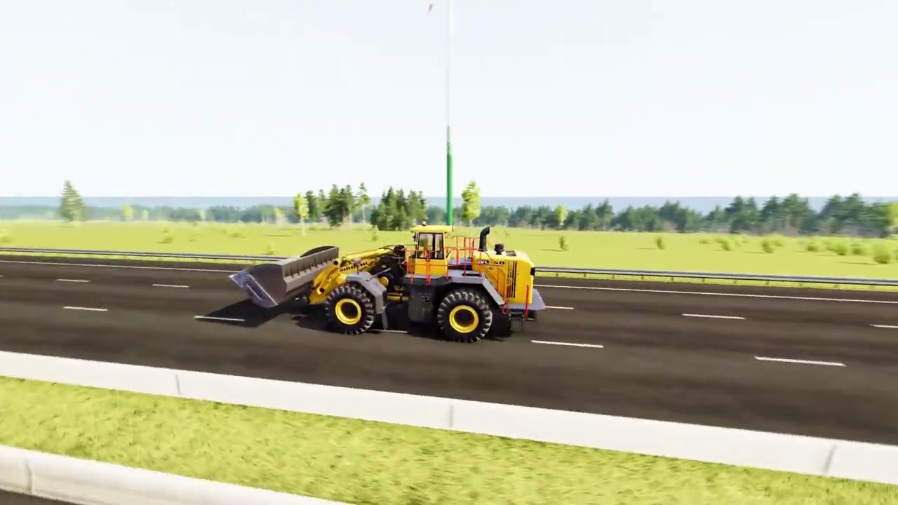 Instant 1600km/h on the Highway&mdash;Who Survives?#beamng #carcrashsim #racinggame #simulation #gaming