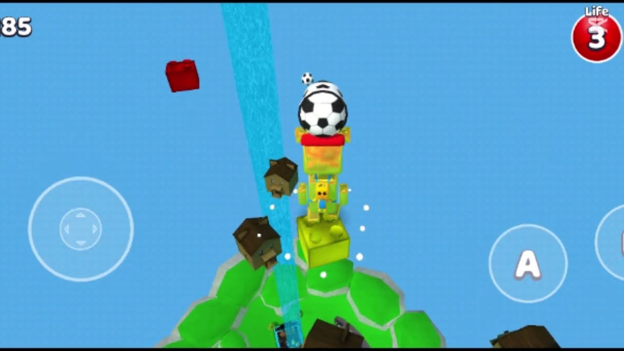 Running With a Soccer Ball Super Bear Adventure #superbearadventure #minecraft