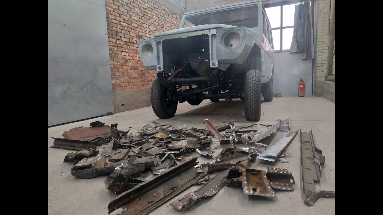MERCEDES G CLASS RESTORATION part (3/4)