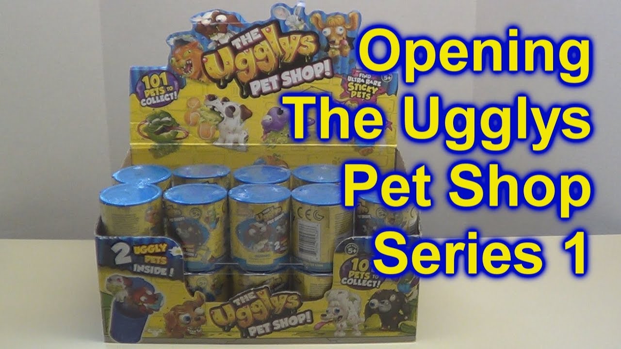 The Ugglys Pet Shop! - Series 1 Blind Box Opening Video 1 Crazy Funny