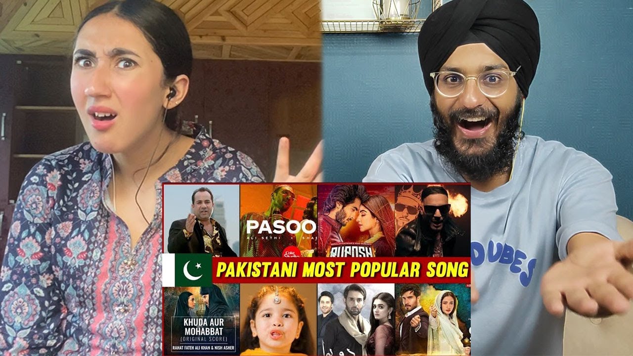 Indian Reaction to Top 10 most viewed song in Pakistan | Most popular song in Pakistan | Raula Pao