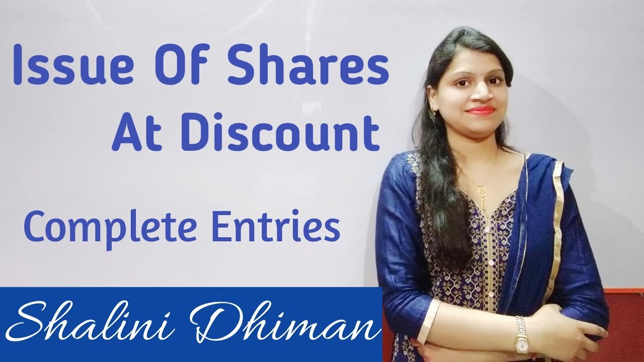 #9 Issue of Shares at Discount (In Hindi) || Boost Your Education ||