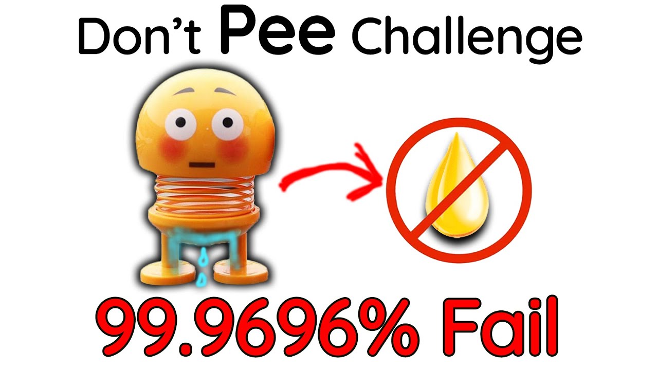 Dont Pee Challenge [Warning: Real Hormone Manipulators]