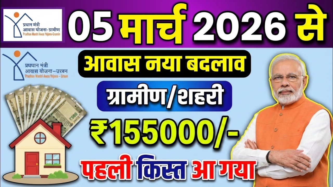 प्रधानमंत्री आवास योजना 2026 | नए नियम और लाभ | क्या हर गरीब को मिलेगा पक्का घर? | PM Awas Yojana