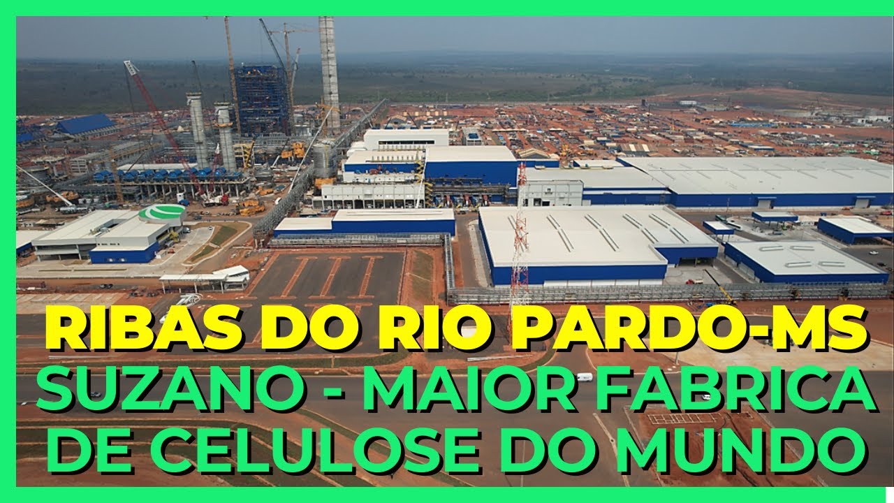 ✅ SUZANO - MAIOR FÁBRICA DE CELULOSE DO MUNDO - RIBAS DO RIO PARDO - 5 MESES DEPOIS...
