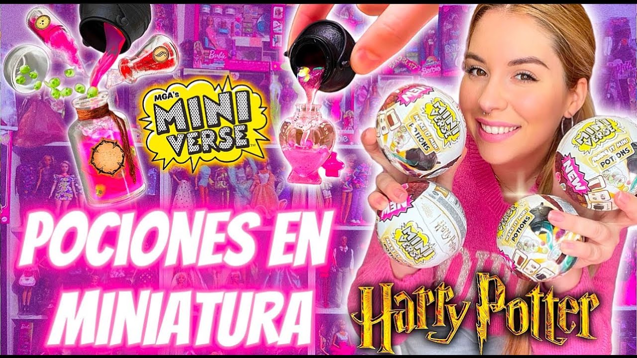 LAS POCIONES DE HARRY POTTER EN MINIATURA 🧪✨ *abro bolas miniverse sorpresa*