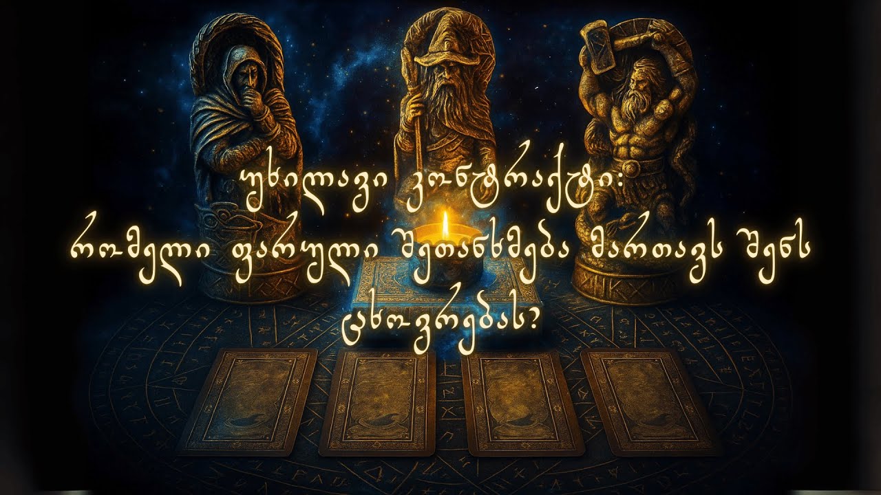 უხილავი კონტრაქტი: რომელი ფარული შეთანხმება მართავს შენს ცხოვრებას? - ტაროს საჯარო გაშლა