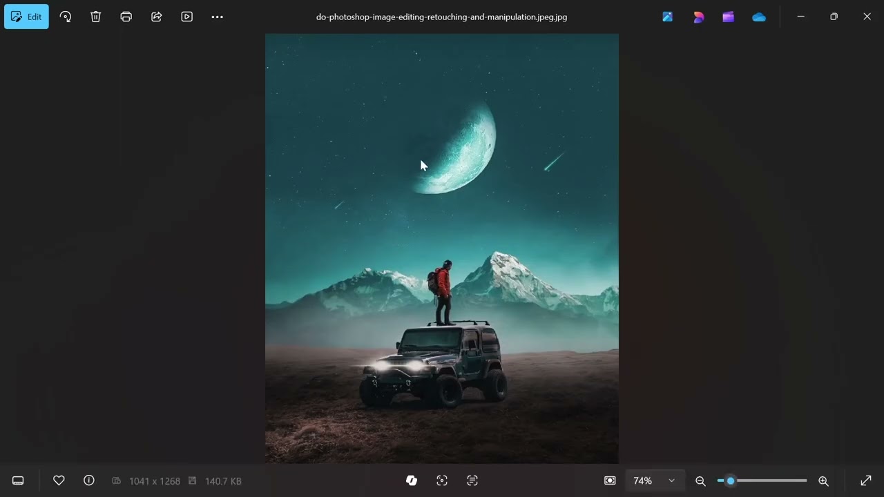 Photo Manipulation NSDA Level 3 Graphic Design For Freelancing 2025