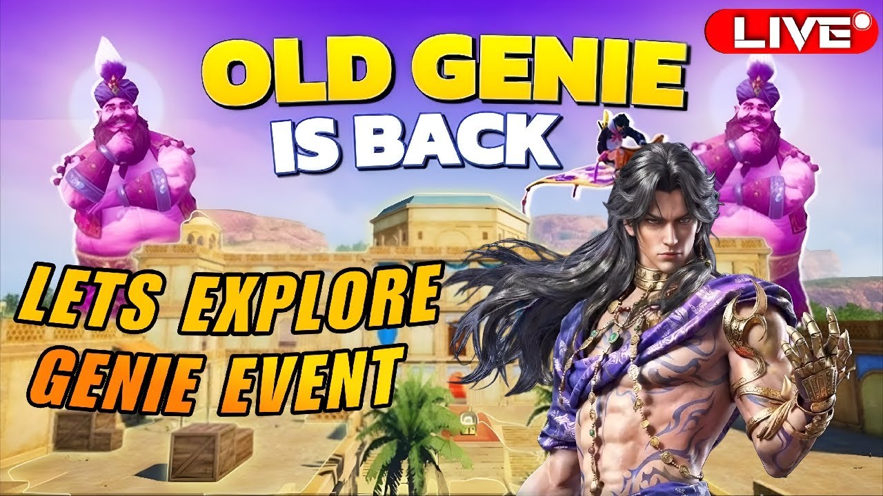 OLD GENIE EVENT IS BACK 😁 LET'S EXPLORE GENIE EVENT 4.2 UPDATE WITH IQOO13 120 FPS🔥
