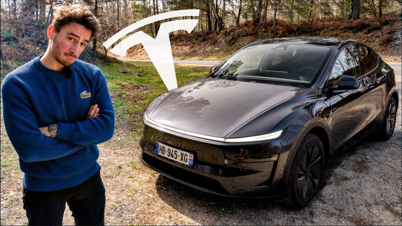 Je teste le nouveau Tesla MODEL Y 2025 ! (pari réussi ?)