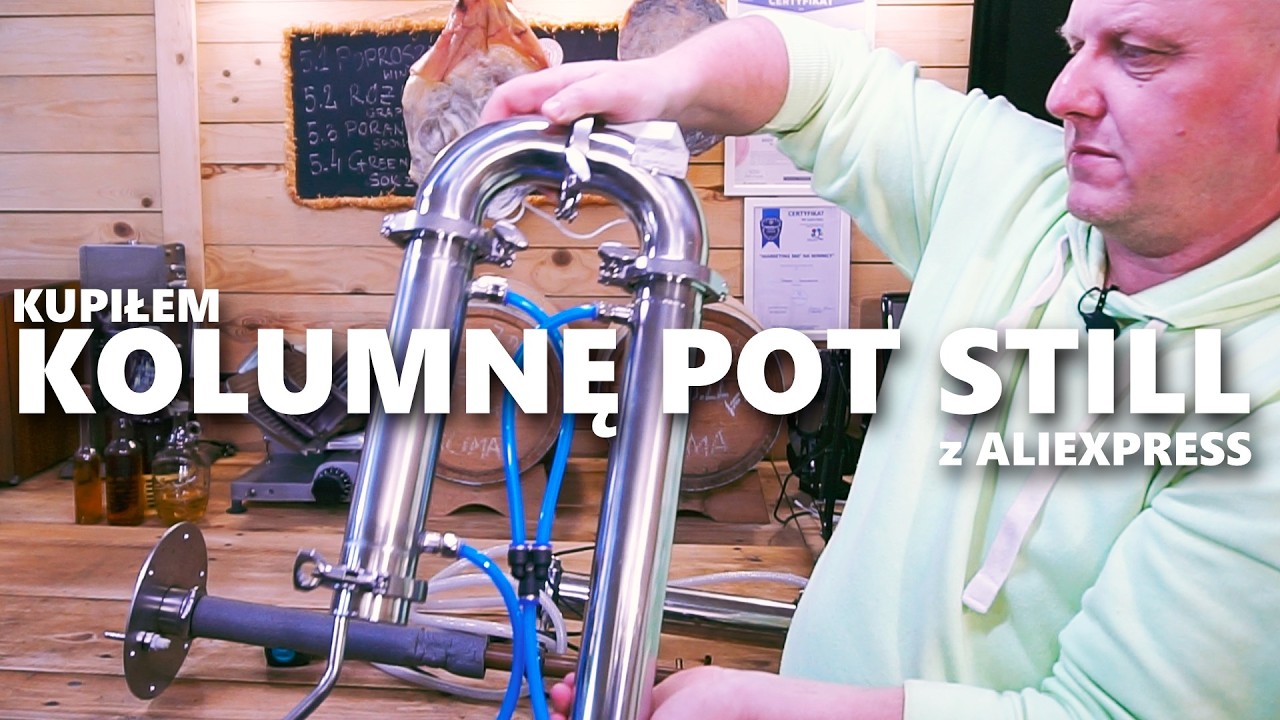 kolumna POT STILL reflux za 300pln z chin