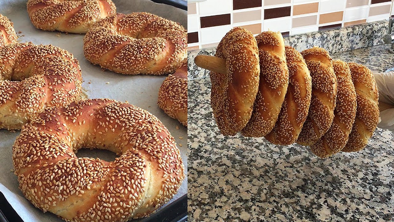 EVDE KOLAY SİMİT TARİFİ✅ DIŞARIDAN ALMAYA SON!!!💯 EVDE SİMİT NASIL YAPABİLİRİM?💯 #simit