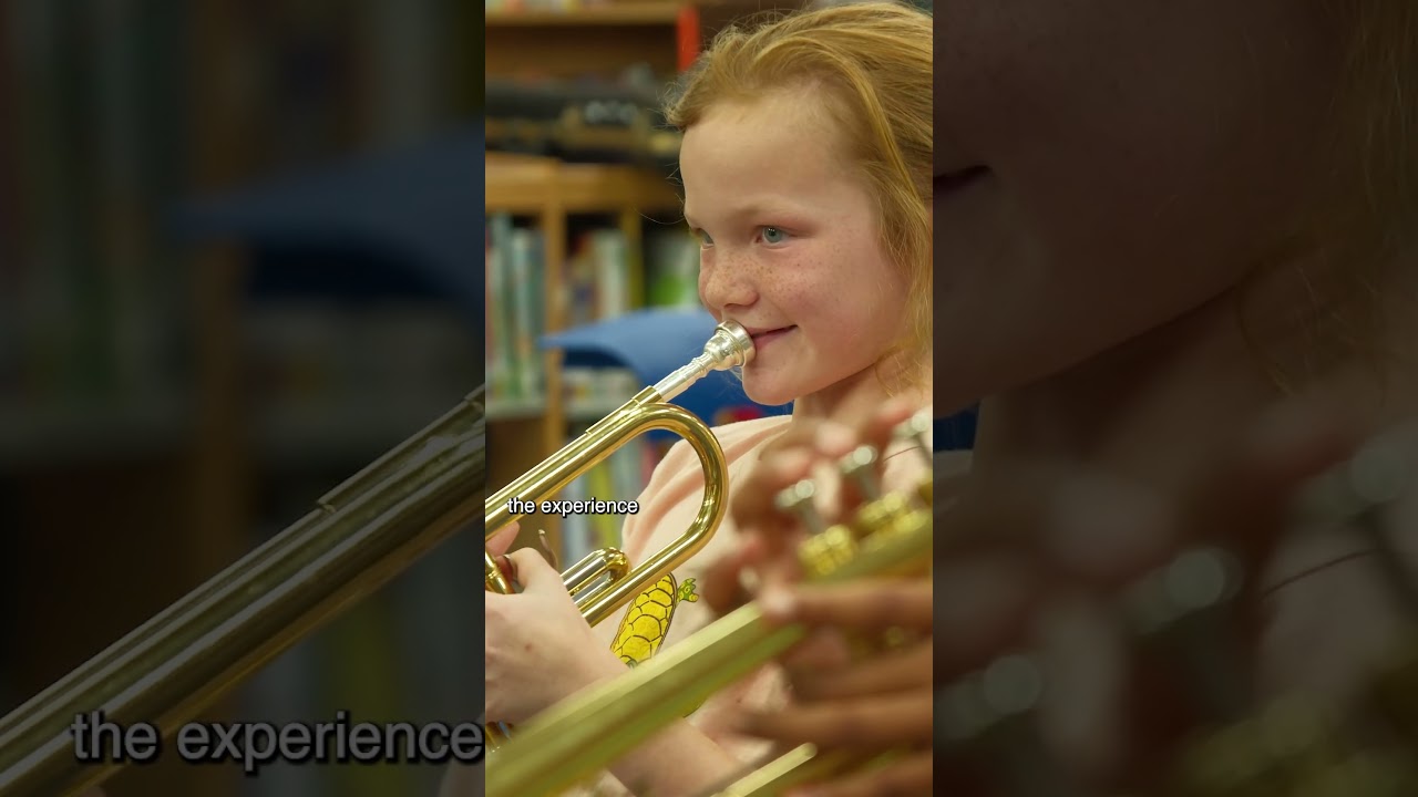 Eli Mathis of Edison Prep teaches trumpet at Kravis Arts Summer Camp