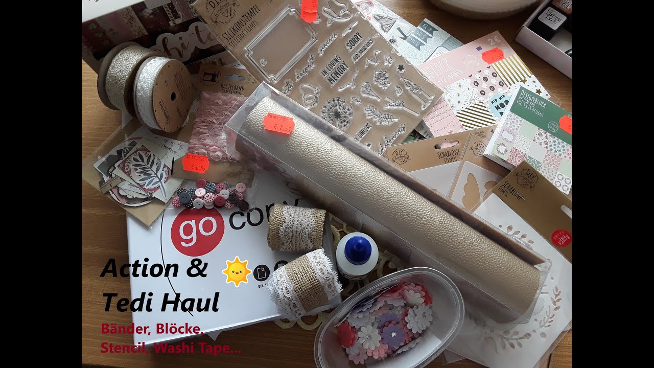 Action und Tedi Haul | Schnapper waren auch dabei!!!